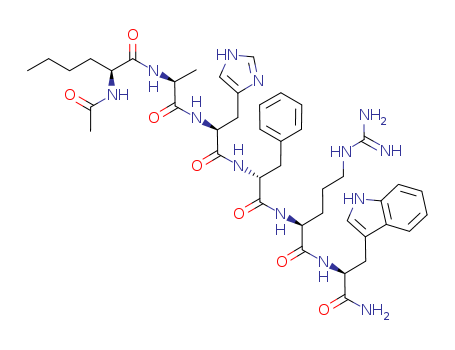 N-Acetyl-L-norleucyl-L-alanyl-L-histidyl-D-phenylalanyl-L-arginyl-L-tryptophanamide