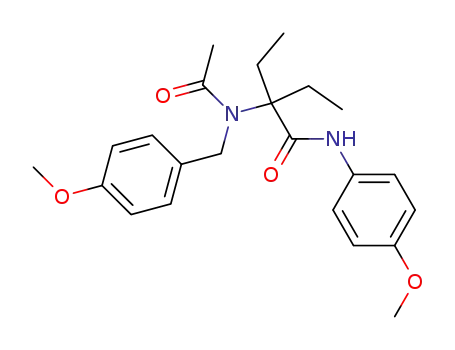 Butanamide,
2-[acetyl[(4-methoxyphenyl)methyl]amino]-2-ethyl-N-(4-methoxyphenyl)-