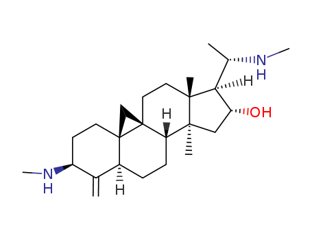9,19-Cyclopregnan-16-ol,14-methyl-3,20-bis(methylamino)-4-methylene-, (3b,5a,16a,20S)- cas  2241-90-9