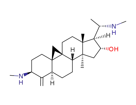 Molecular Structure of 2241-90-9 (cyclobuxine)