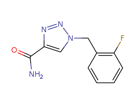 1-(2-Fluorobenzyl)-1H-1,2,3-triazole-4-carboxamide