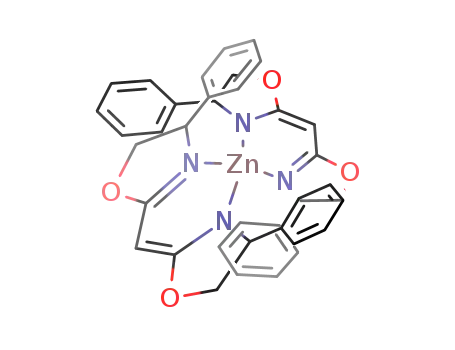 Molecular Structure of 848563-13-3 (C<sub>38</sub>H<sub>34</sub>N<sub>4</sub>O<sub>4</sub>Zn)