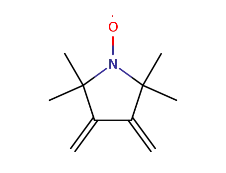 Molecular Structure of 60129-82-0 (1-Pyrrolidinyloxy, 2,2,5,5-tetramethyl-3,4-bis(methylene)-)