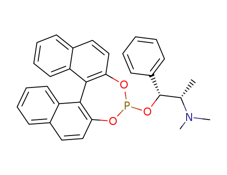 Molecular Structure of 479253-11-7 ((1'R,2'S)-2-(2'-dimethylamino-1'-phenyl-propoxy)dinaphtho[2,1-d:1',2'-f](1,3,2) dioxaphosphepine)