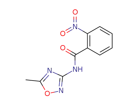 N-(5-methyl-1,2,4-oxadiazol-3-yl)-2-nitrobenzamide