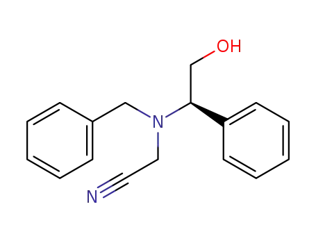 (R)-N-benzyl-N-cyanomethyl-phenylglycinol