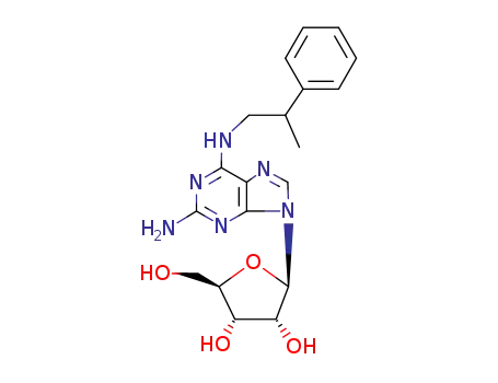 2-amino-<i>N</i><sup>6</sup>-(2-phenyl-propyl)-adenosine