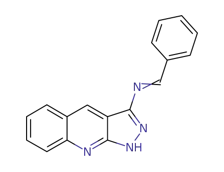3-benzylideneamino-1H-pyrazolo[3,4-b]quinoline