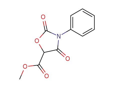 2,4-dioxo-3-phenyl-oxazolidine-5-carboxylic acid methyl ester