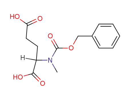 Molecular Structure of 56618-13-4 (N-benzyloxycarbonyl-N-methyl-DL-glutamic acid)