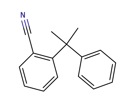 2-(1-methyl-1-phenyl-ethyl)-benzonitrile