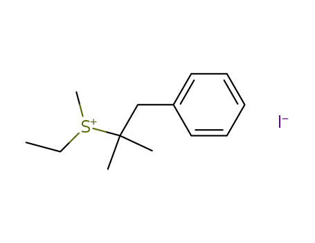 (1,1-Dimethyl-2-phenyl-ethyl)-ethyl-methyl-sulfonium; iodide