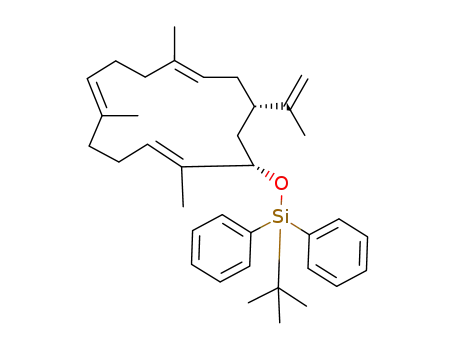 (-)-(3E,7E,11E)-13-(tert-Butyldiphenylsiloxyl)neocembrene