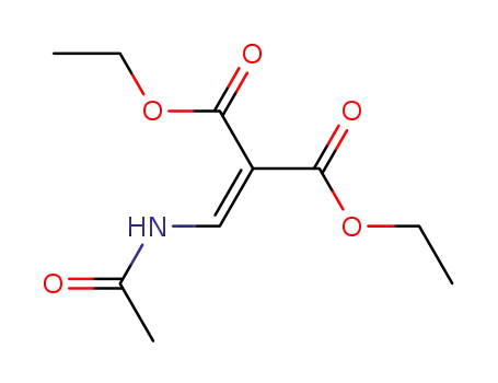 Diethyl [(acetylamino)methylidene]propanedioate