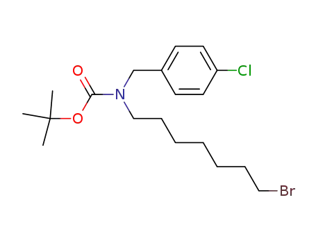 (7-bromo-heptyl)-(4-chloro-benzyl)-carbamic acid <i>tert</i>-butyl ester