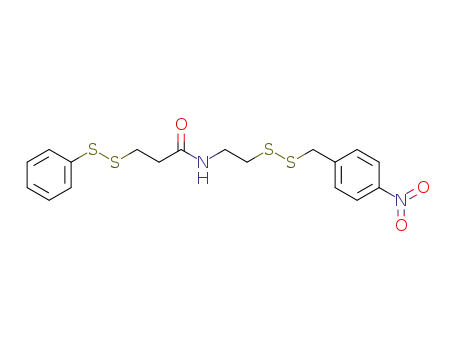 N-[2-(4-Nitro-benzyldisulfanyl)-ethyl]-3-phenyldisulfanyl-propionamide
