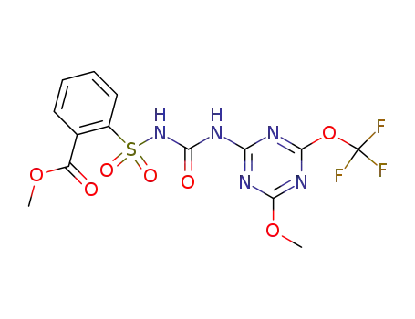 methyl 2-(((4-Methoxy-6-trifluoromethoxy-1,3,5-triazin-2-yl)-aminocarbonyl)-aminosulfonyl)-benzoate