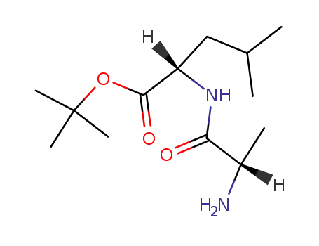 Molecular Structure of 61878-31-7 (tert-butyl alanylleucinate)