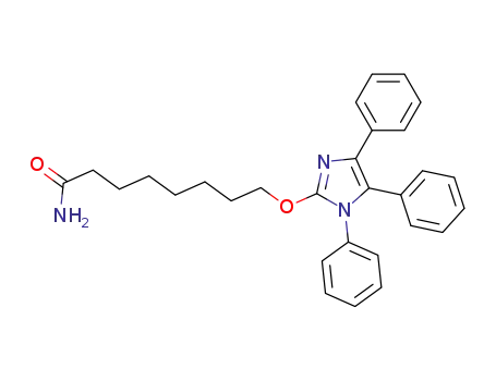 Octanamide, 8-[(1,4,5-triphenyl-1H-imidazol-2-yl)oxy]-