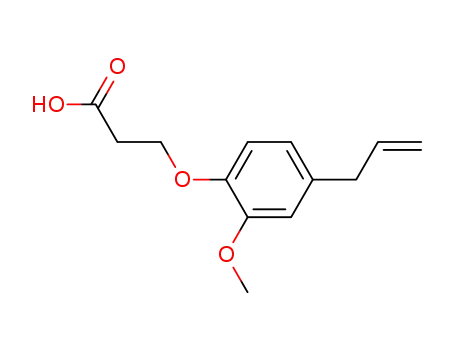 3-(4-allyl-2-methoxyphenoxy)propanoic acid