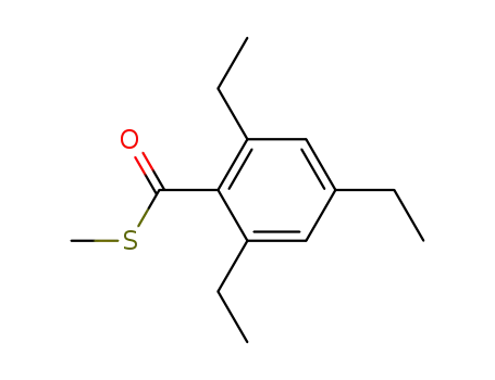 S-Methyl 2,4,6-triethylbenzenecarbothioate