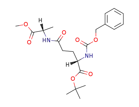 N-Benzyloxycarbonyl-α-tert.butyl-L-glutamyl-L-alanin-methylester