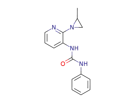 Urea, N-[2-(2-methyl-1-aziridinyl)-3-pyridinyl]-N'-phenyl-