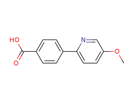 4-(5-Methoxypyridin-2-yl)benzoic acid