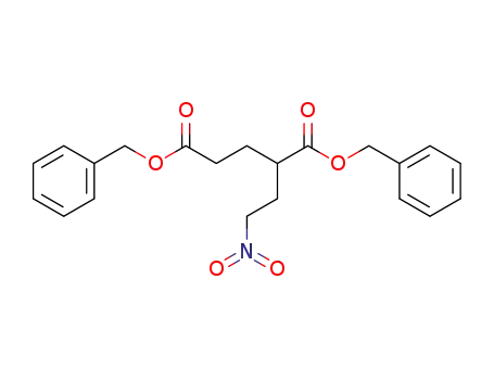 Pentanedioic acid, 2-(2-nitroethyl)-, bis(phenylmethyl) ester