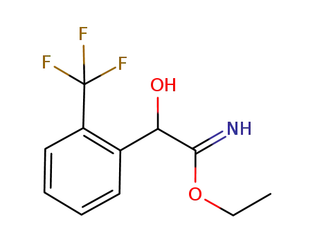 벤젠탄이미드산, -alpha-hydroxy-2-(트리플루오로메틸)-, 에틸 에스테르(9CI)