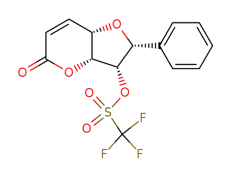Molecular Structure of 162630-71-9 (3-epi-3-trifluoromethanesulfonyl-altholactone)