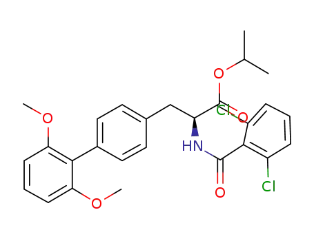 N-(2,6-Dichlorobenzoyl)-4-(2,6-dimethoxyphenyl)-L-phenylalanine i-propyl ester