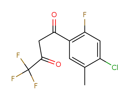 1,3-Butanedione, 1-(4-chloro-2-fluoro-5-methylphenyl)-4,4,4-trifluoro-