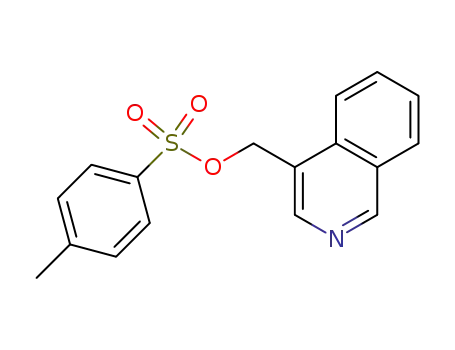 4-Isoquinolinemethanol, 4-methylbenzenesulfonate (ester)