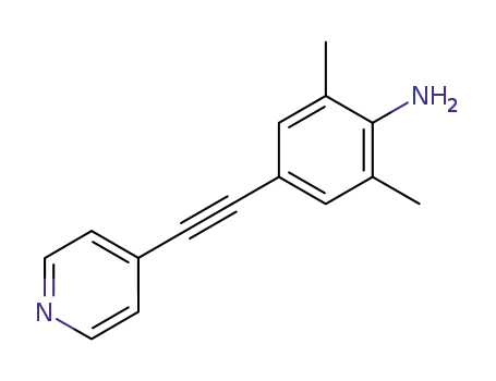 2,6-dimethyl-4-(pyridin-4-yl-ethynyl)aniline