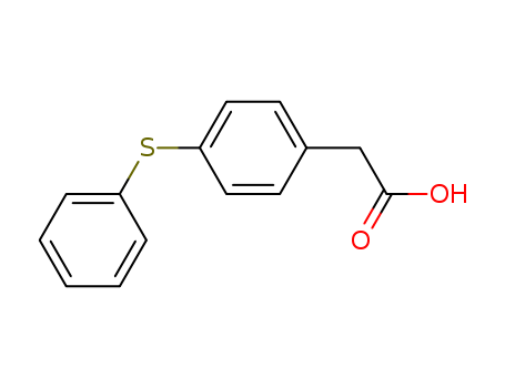 Benzeneacetic acid,4-(phenylthio)- cas  6317-61-9