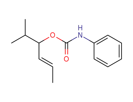 4-Hexen-3-ol, 2-methyl-, phenylcarbamate, (E)-