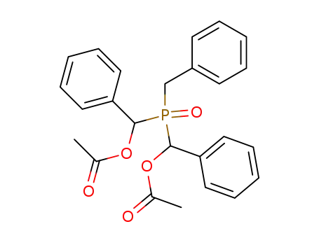 Benzyl-bis-<α-acetoxy-benzyl>-phosphinoxyd
