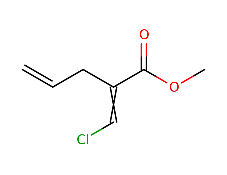 2-[1-Chloro-meth-(E)-ylidene]-pent-4-enoic acid methyl ester