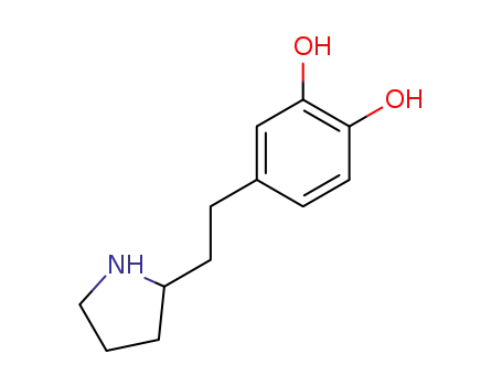 1,2-Benzenediol, 4-[2-(2-pyrrolidinyl)ethyl]- (9CI)