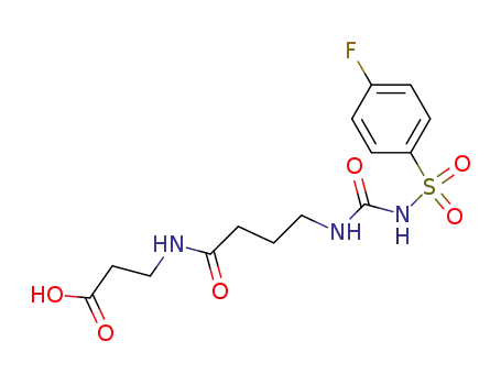 b-Alanine,
N-[4-[[[[(4-fluorophenyl)sulfonyl]amino]carbonyl]amino]-1-oxobutyl]-