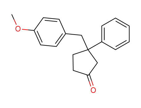 3-(4-Methoxy-benzyl)-3-phenyl-cyclopentanone