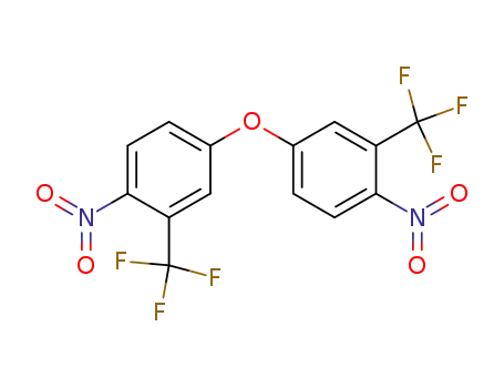 Molecular Structure of 145854-47-3 (Benzene, 1,1'-oxybis[4-nitro-3-(trifluoromethyl)-)