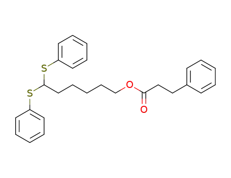 6,6-bis(phenylthio)hexyl 3-phenylpropanoate