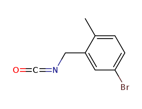 4-BROMO-2-ISOCYANATOMETHYL-1-METHYL-BENZENE