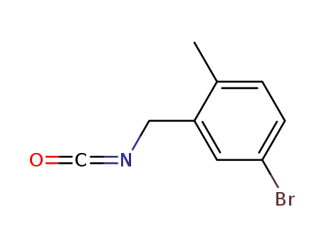 4-BROMO-2-ISOCYANATOMETHYL-1-METHYL-BENZENE