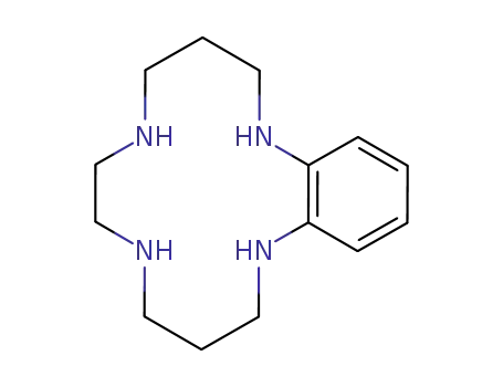 Molecular Structure of 88718-33-6 (1,2,3,4,5,6,7,8,9,10,11,12-dodecahydro-1,5,8,12-benzotetraazacyclotetradecine)