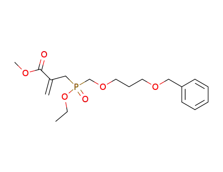 2-[(3-benzyloxy-propoxymethyl)-ethoxy-phosphinoylmethyl]-acrylic acid methyl ester