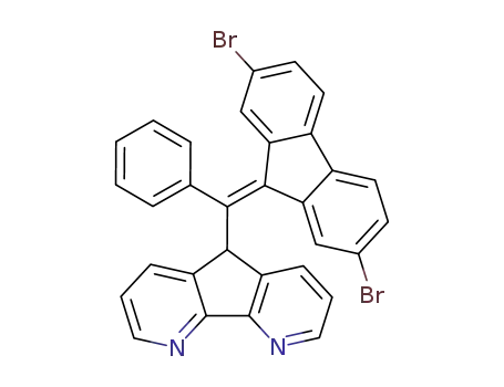 2,7-Dibromo-9-[(9H-4,5-diazafluoren-9-ylidene)phenylmethyl]-9H-fluorene