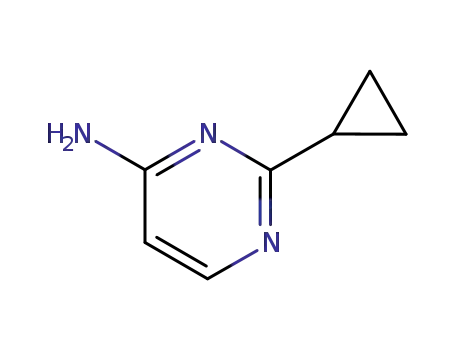 4- 피리 미딘 아민, 2- 시클로 프로필 - (9CI)